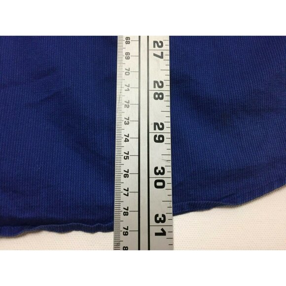 Kenneth Cole Reaction Mens Slim Fit Blue Button Shirt Size 2XL 18 34/35 - Picture 8 of 8